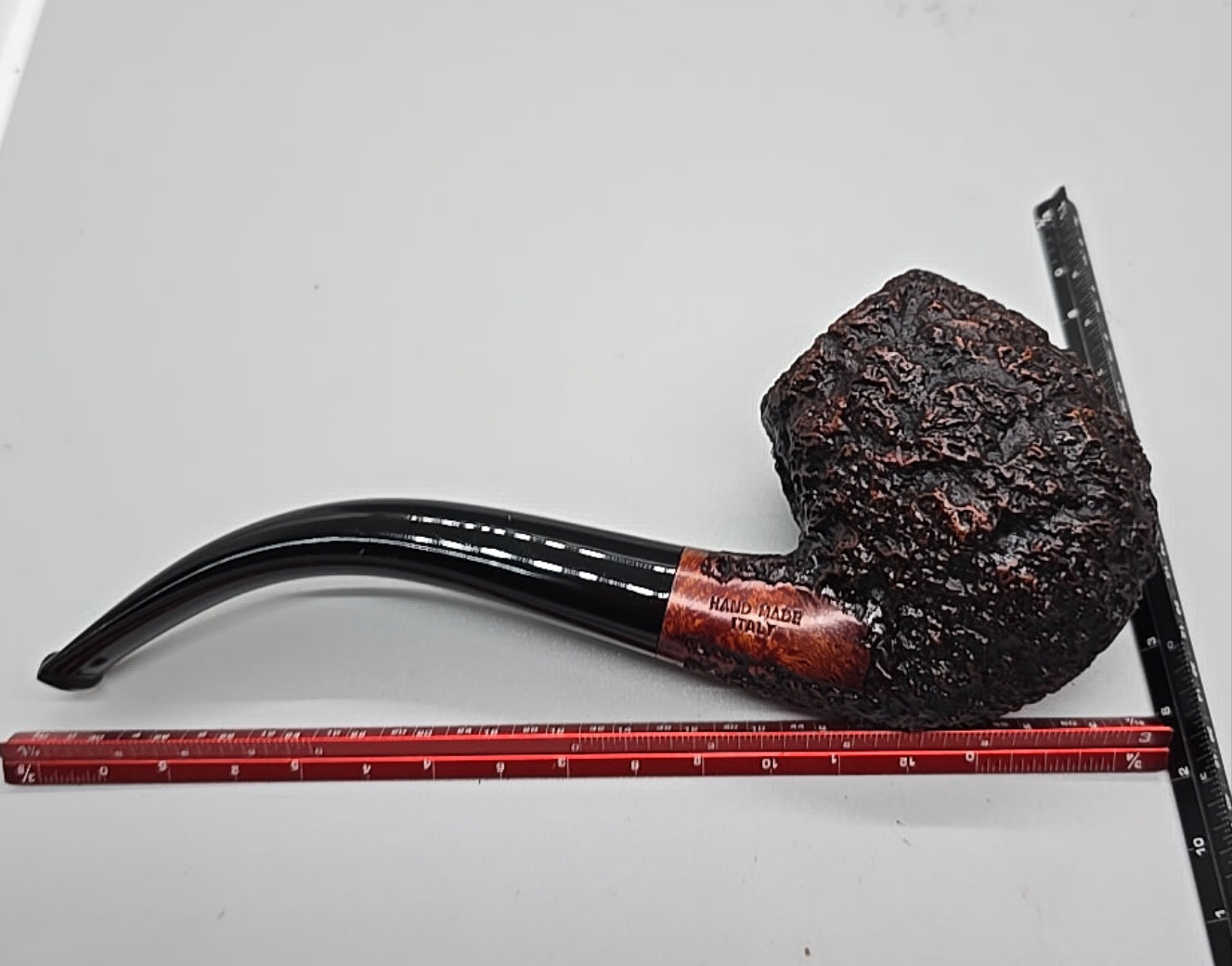 Old ASCORTI BUSINESS BENT EGG PIPE Excellent READY TO SMOKE