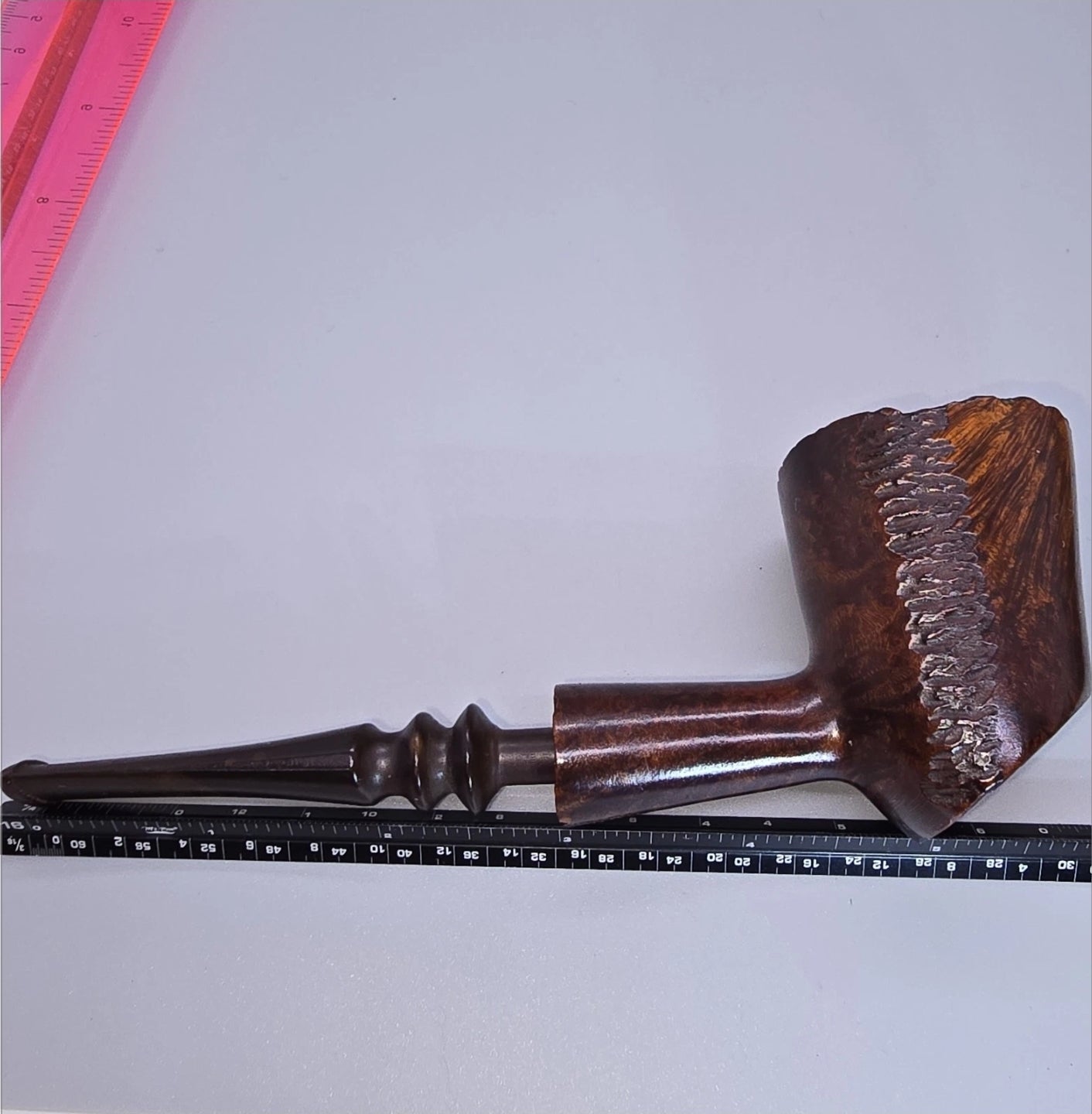 Old Freehand KRONA Danish SITTING SMOOTH Freehand Stummel Is MINT READY TO SMOKE