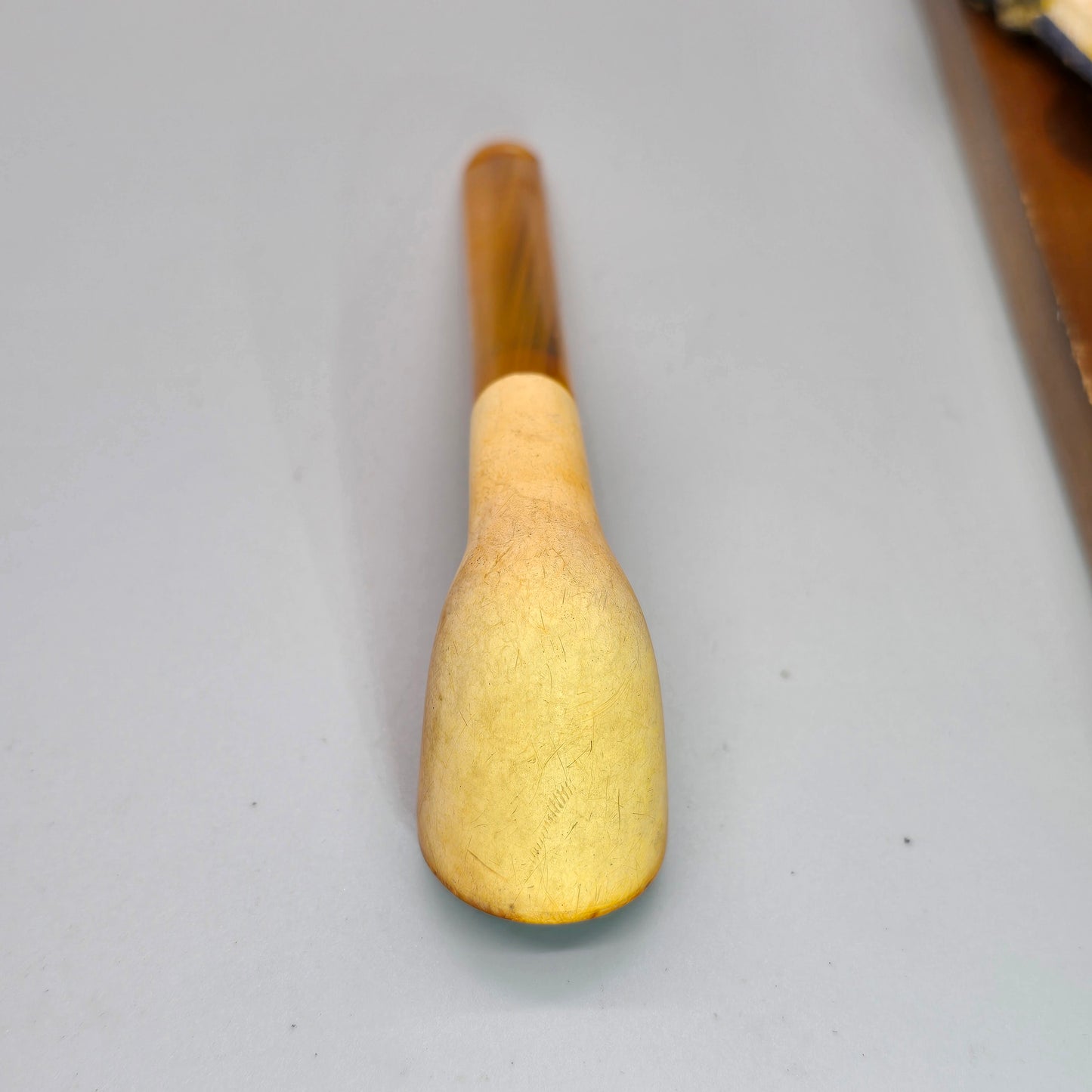 VERY RARE GENUINE FRISCHER MEERSCHAUM PIPE IN CASE NEAR MINT RESTORED