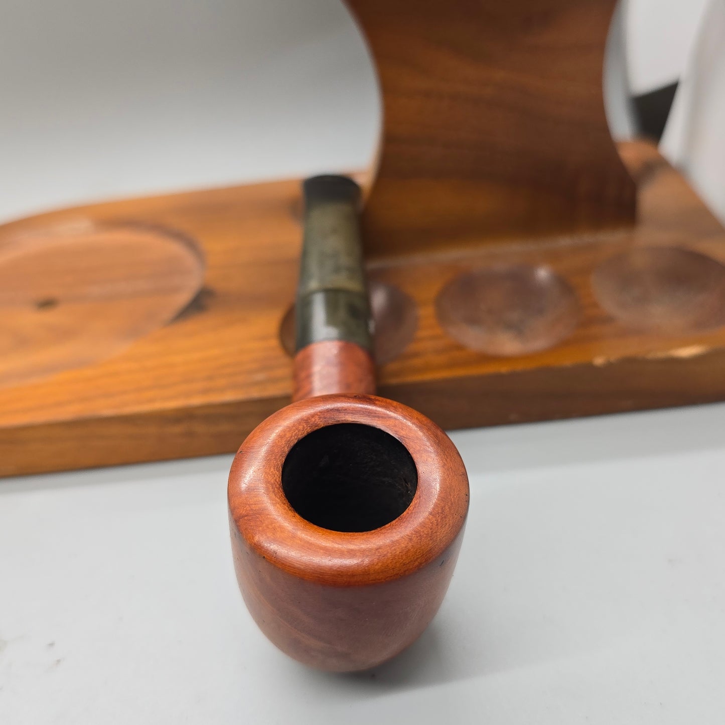 Vintage ROYAL STAR 401 Bent Billiard shape, briar pipe Near Mint, Ready To Smok