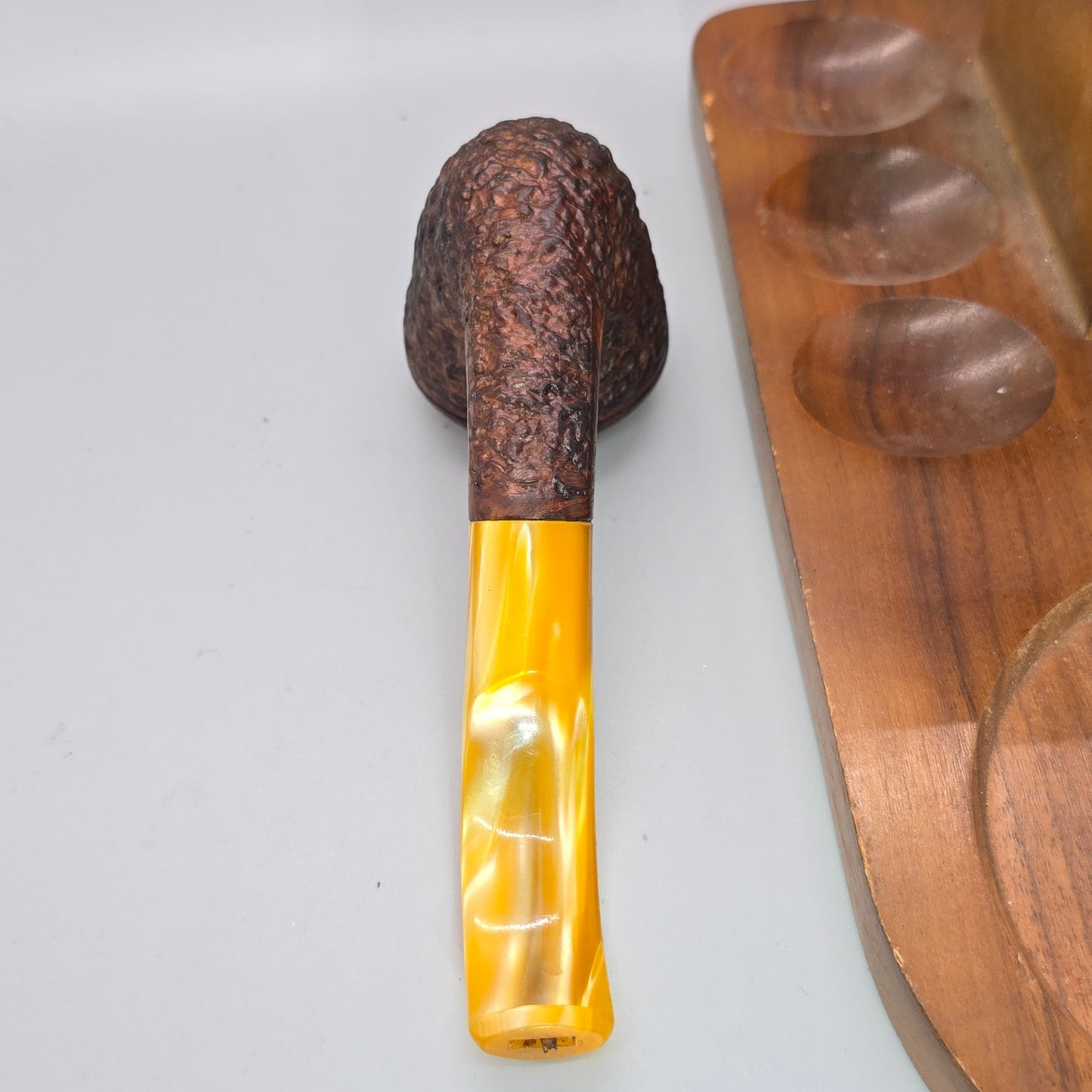 BEAUTIFUL VINTAGE PIPE ASCORTI BUSINESS BENT BULLDOG GREAT READY TO SMOKE