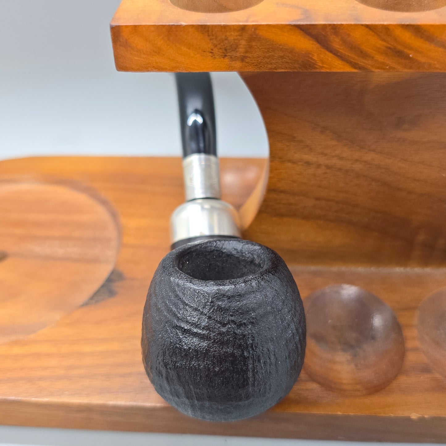 Savinelli Spigot 641 Pipe - 925 Silver - MINT!