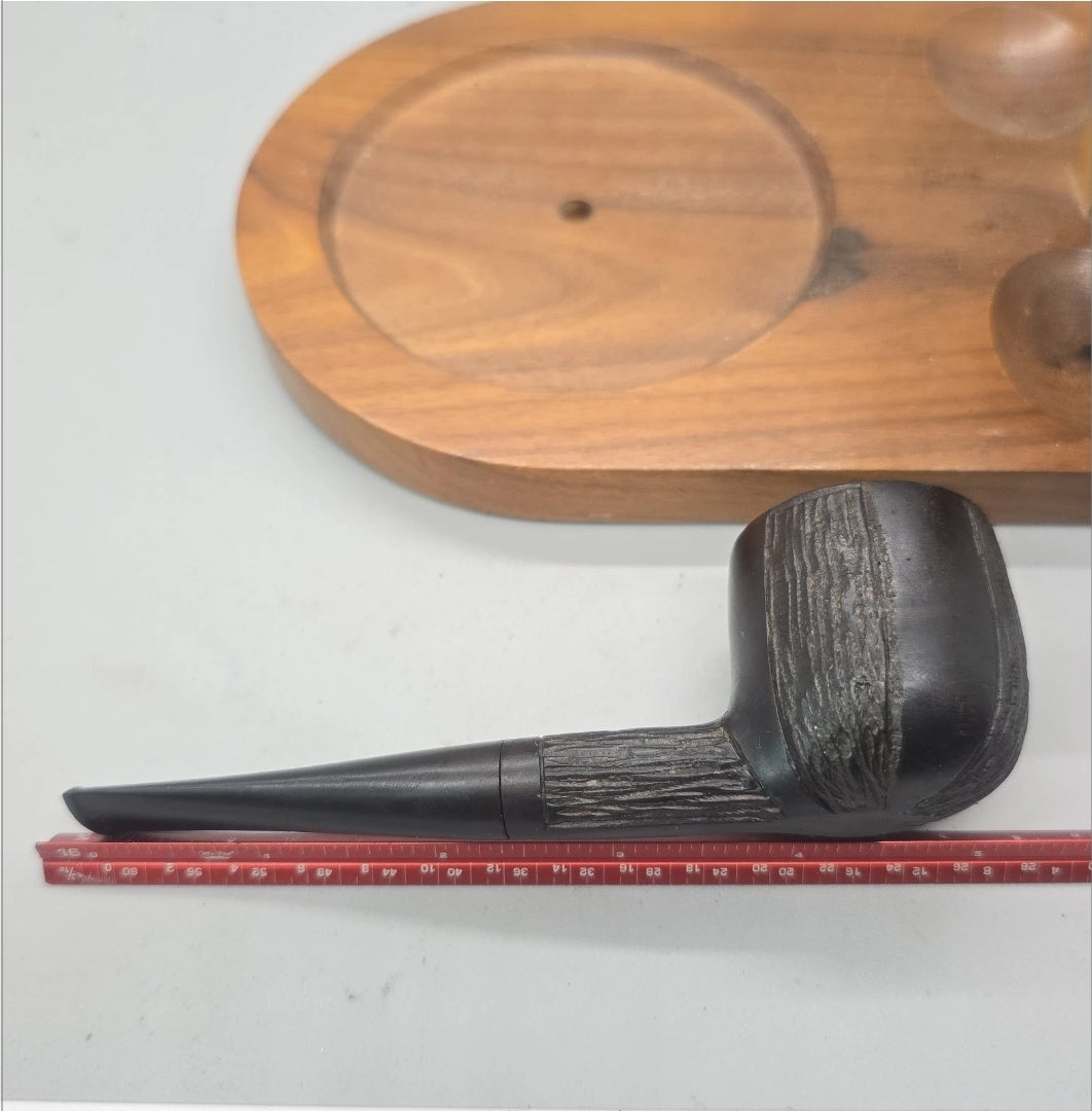 Old COMOY'S Highgate Pot Shaped #126 3pc C Stem Logo Great Restored Ready To Smoke