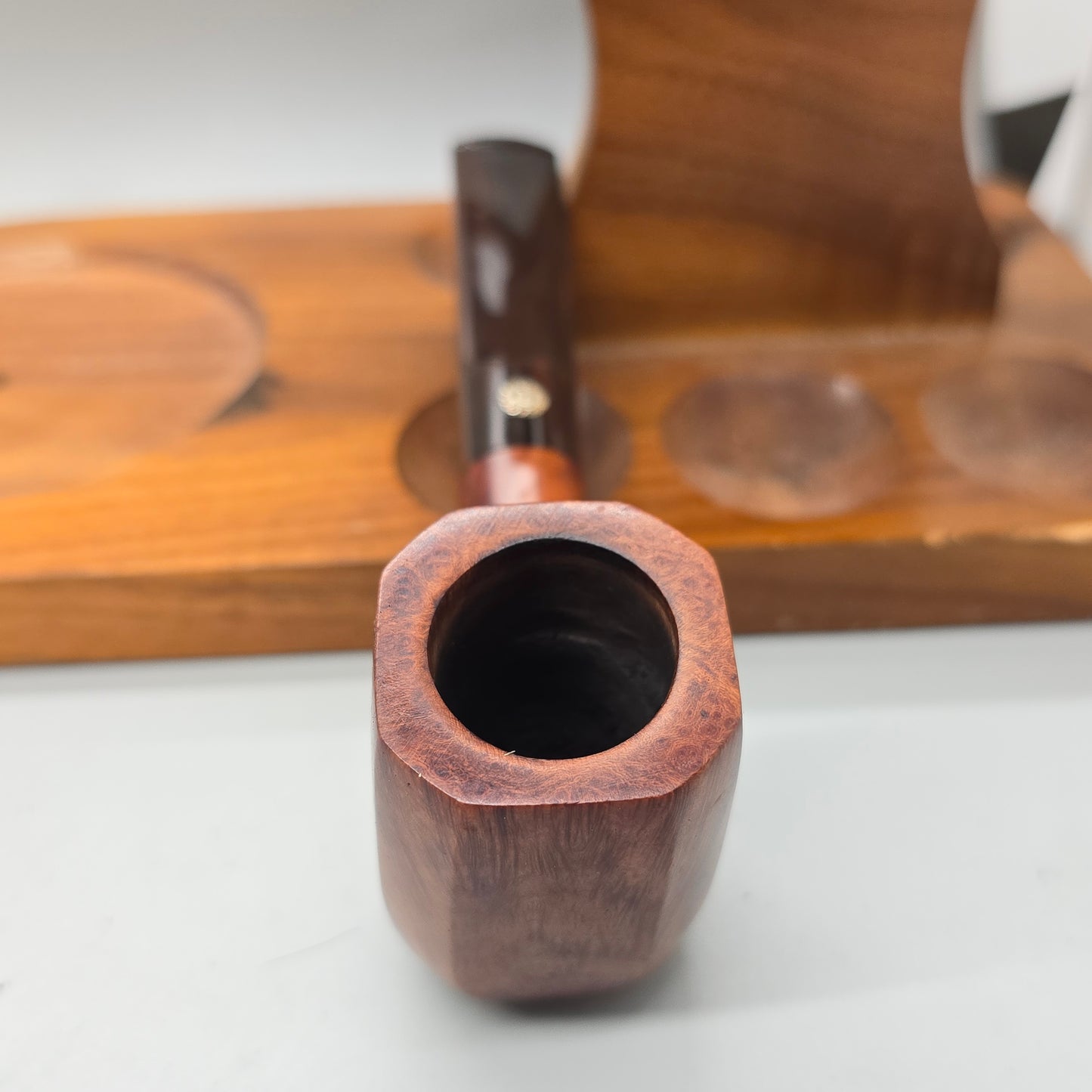 Vintage Mastro de Paja CASTANEA Poker Pipe (Italy) NEAR MINT, READY TO SMOKE