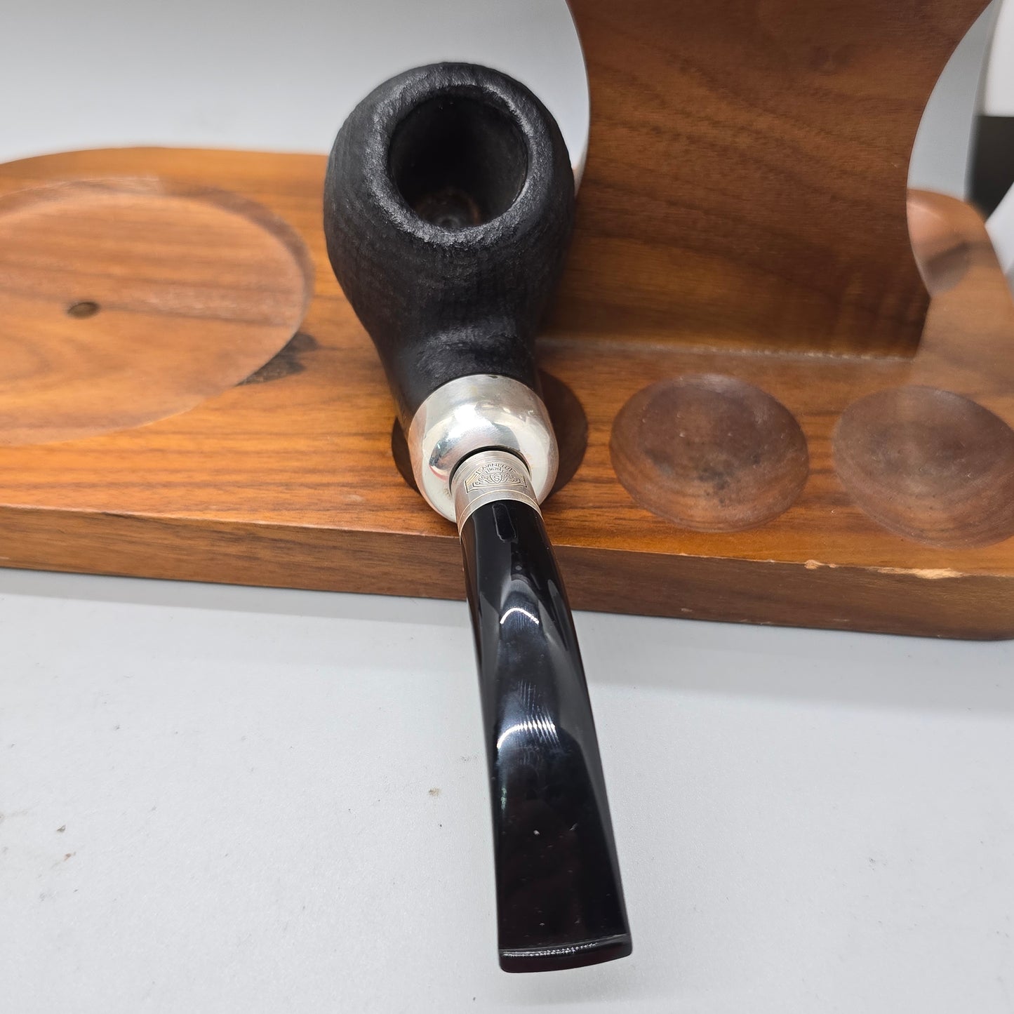 Savinelli Spigot 641 Pipe - 925 Silver - MINT!