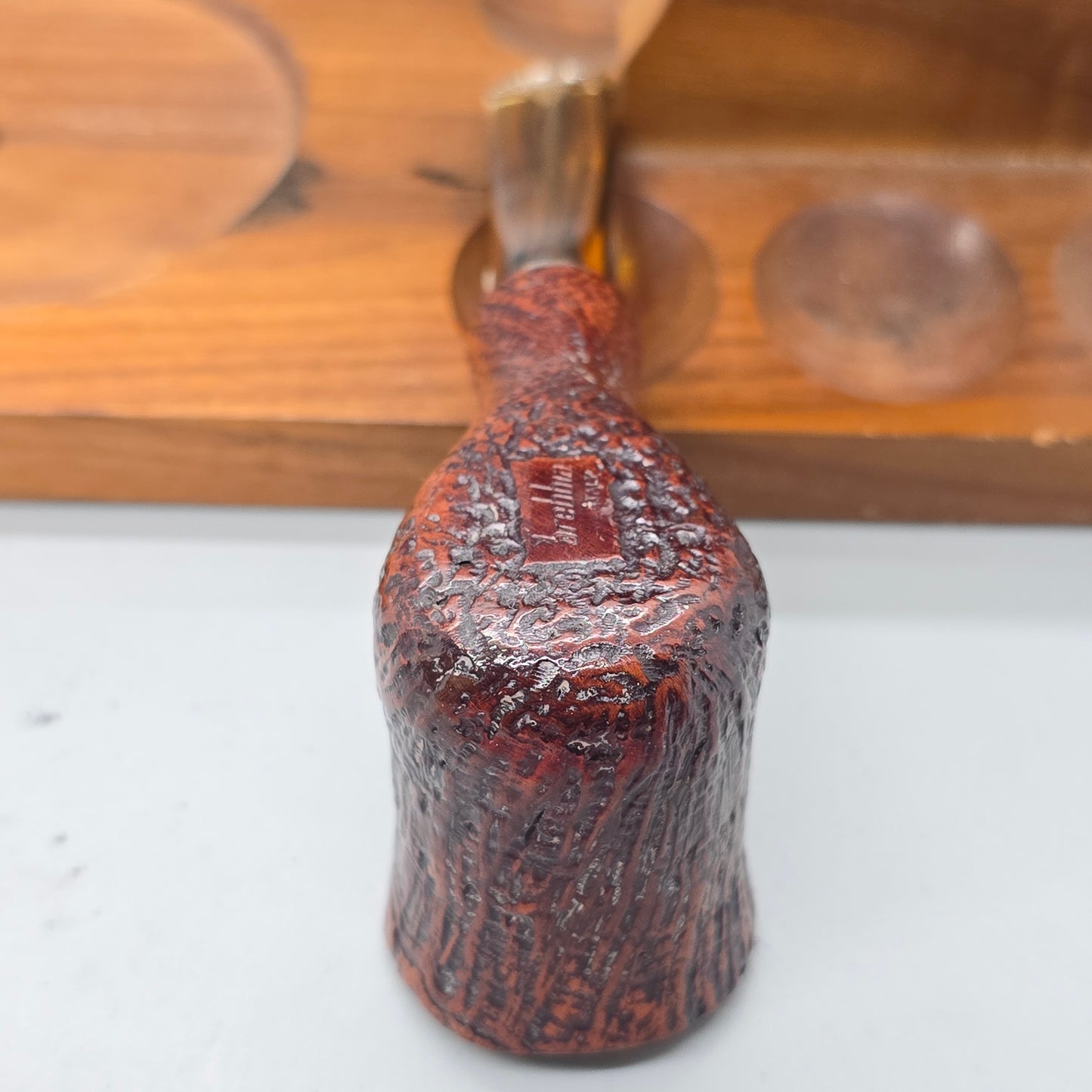 Rare Brebbia Mpb Poker pipe MINT Ready To Smoke