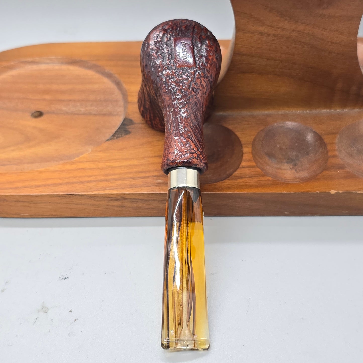 Rare Brebbia Mpb Poker pipe MINT Ready To Smoke