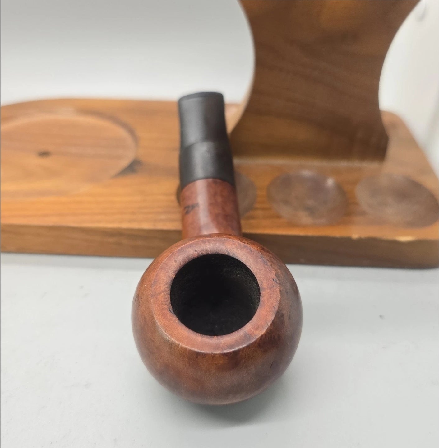 old BULLMOOSE italy smoking Pipe Imported Briar Restored Ready To Smoke