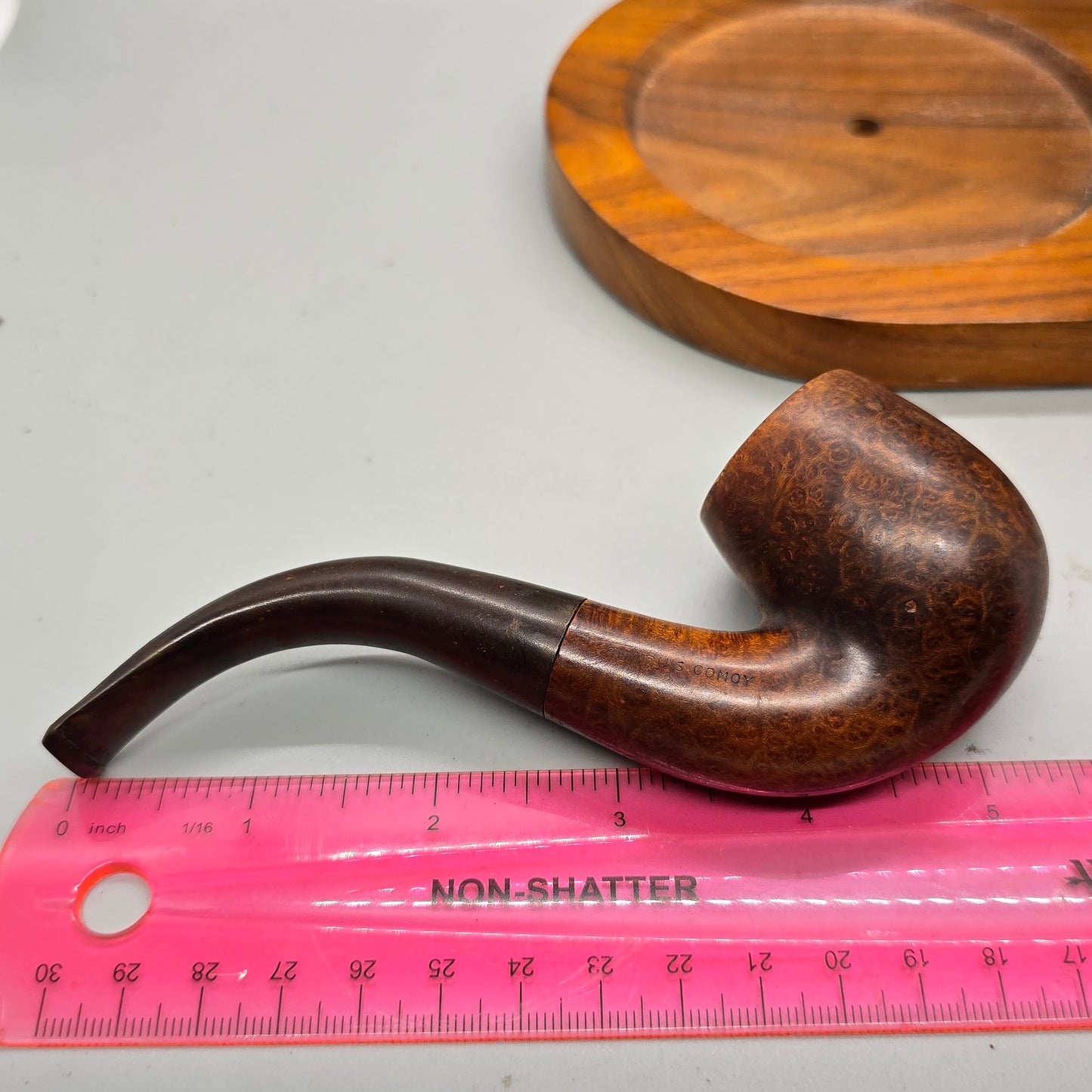 Old Chacom Grand Prix Bent Apple France Chapuis Comoy Excellent Ready To Smoke