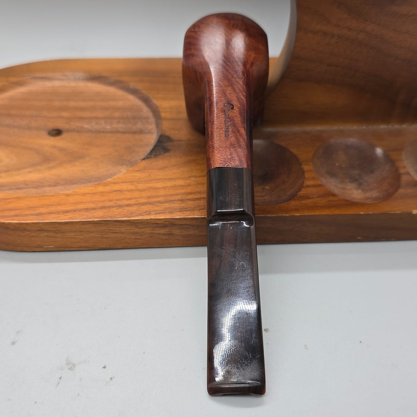 Vintage Mastro de Paja CASTANEA Poker Pipe (Italy) NEAR MINT, READY TO SMOKE