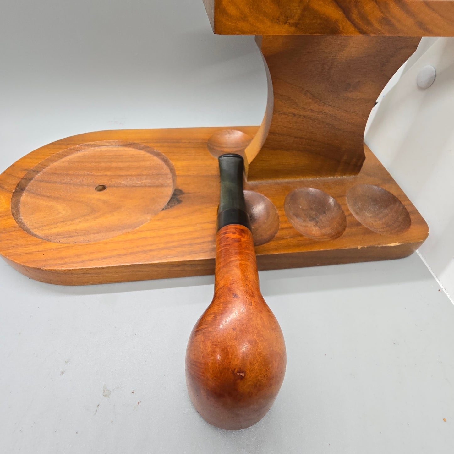 Vintage ROYAL STAR 401 Bent Billiard shape, briar pipe Near Mint, Ready To Smok