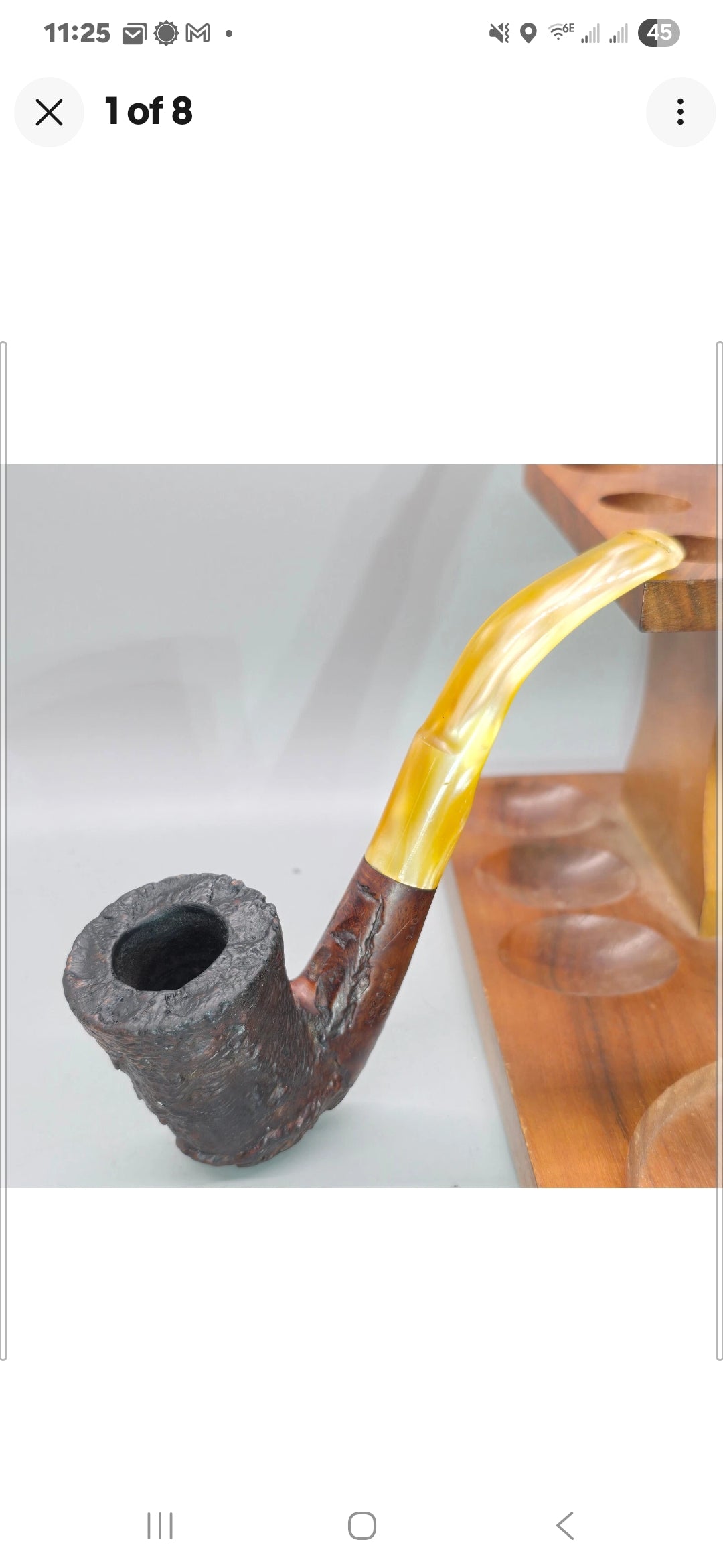 Rare PEPPINO ASCORTI 140 Smoking Pipe Mint Clean Ready To Smoke