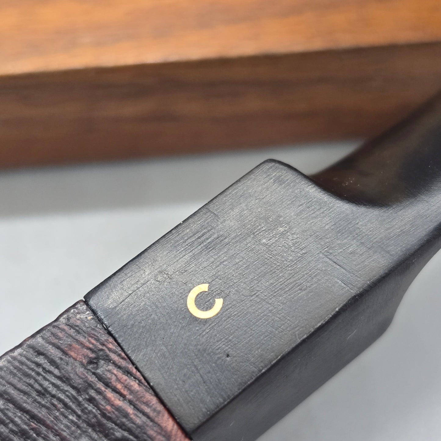 Old "Comoy's Sandblast" No 393 SQUAT BULLDOG 3-PIECE C MINT STUMMEL STEM DAMAGE
