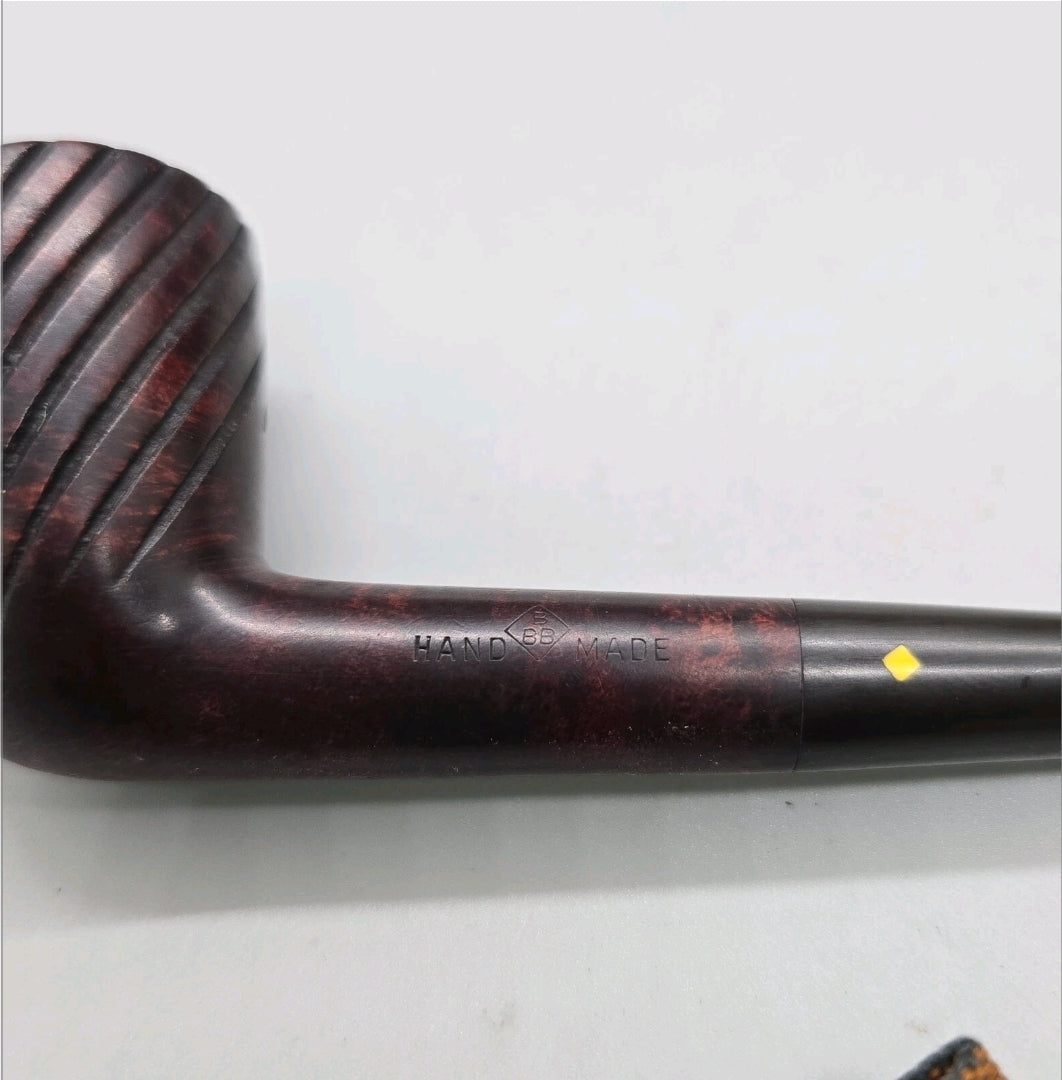 Rare BBB "HAND MADE" Dublin Pipe OLD BBB Own Make MINT Clean READY TO SMOKE