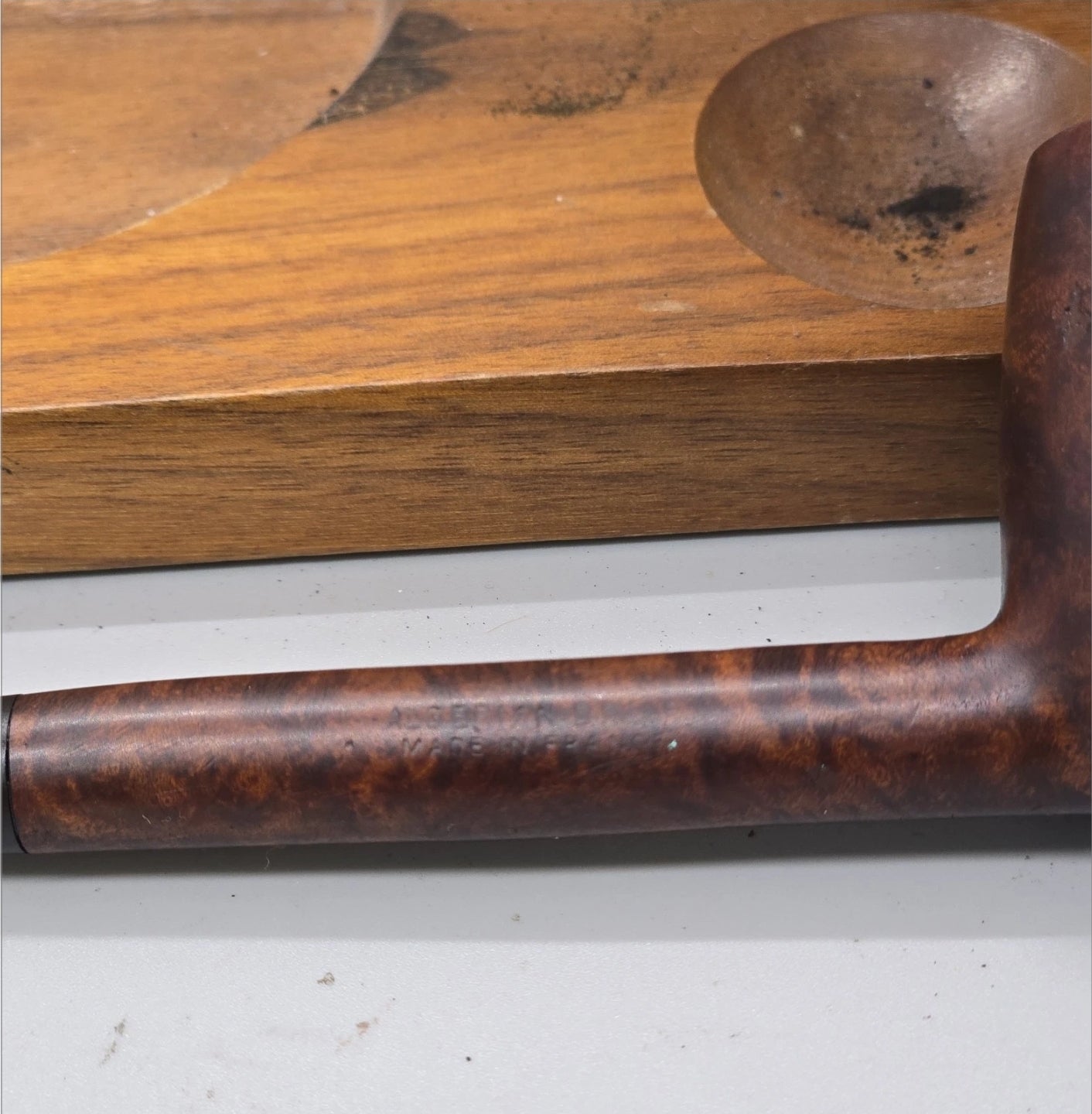 Royal Ascot Deluxe Pipe Algerian Briar Lumberman Design Made in France