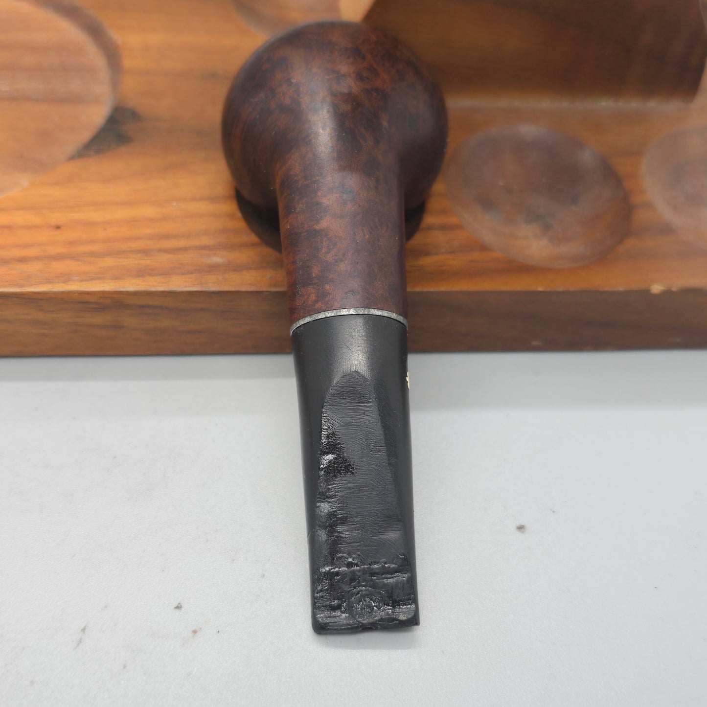 1940-50'S Kaywoodie SELECT GRAIN 5113 Rare CHUB SNUB 4-HOLE STINGER Great, CLEAN