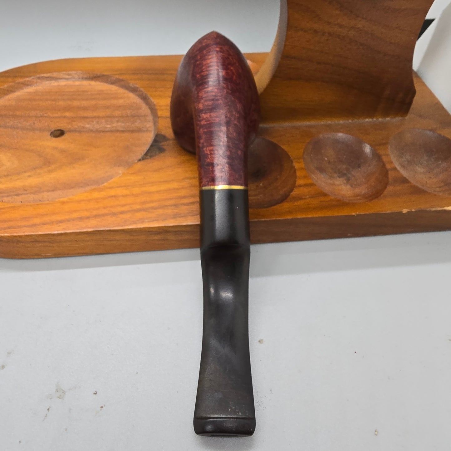 Vtg Barasso Italian Blowfish Estate Briar Tobacco Pipe Mint!