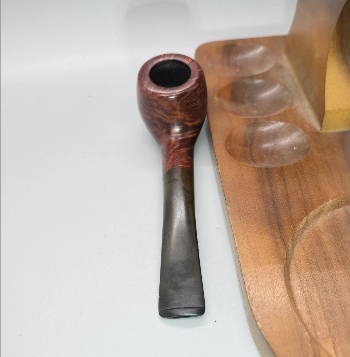 Old Georg Jensen "FIREFLAME" 91883 Denmark Blowfish Pipe Mint Clean ready to smoke