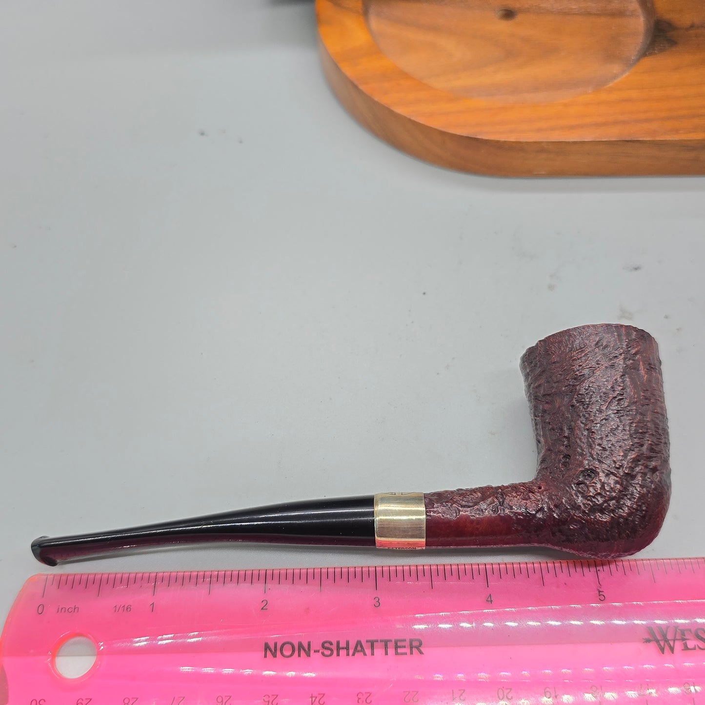 Rare 1998 Peterson's Park Square "LJ Peretti Co" D17 Pipe Sterling MINT! Ireland