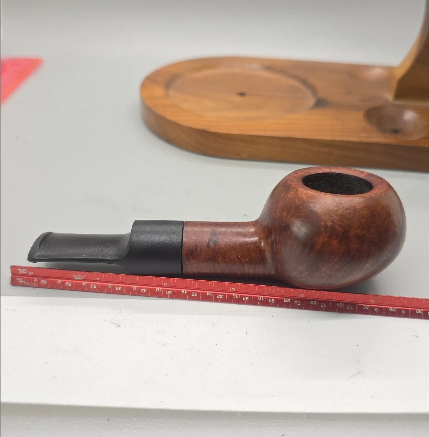 old BULLMOOSE italy smoking Pipe Imported Briar Restored Ready To Smoke
