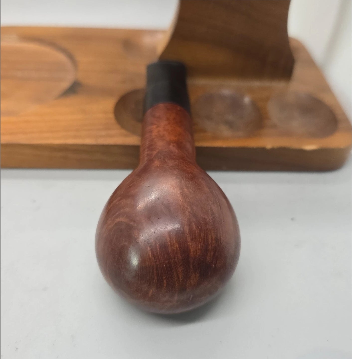 old BULLMOOSE italy smoking Pipe Imported Briar Restored Ready To Smoke
