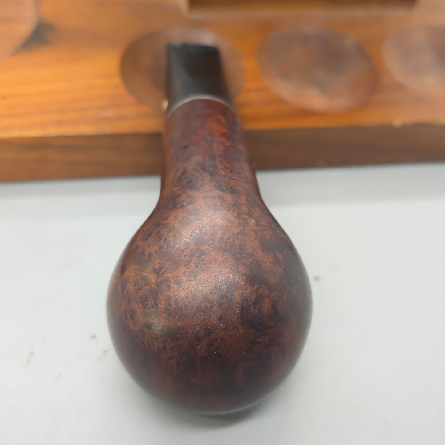 1940-50'S Kaywoodie SELECT GRAIN 5113 Rare CHUB SNUB 4-HOLE STINGER Great, CLEAN