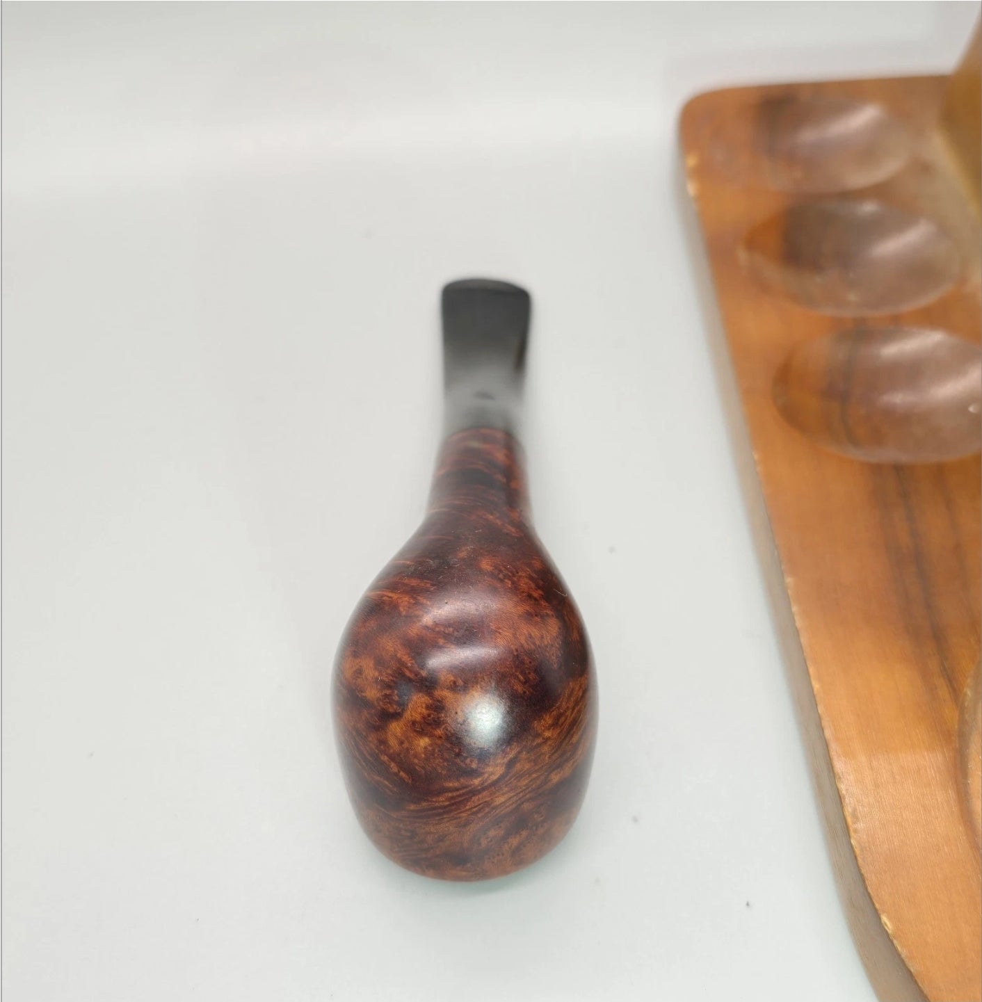 Old Georg Jensen "FIREFLAME" 91883 Denmark Blowfish Pipe Mint Clean ready to smoke