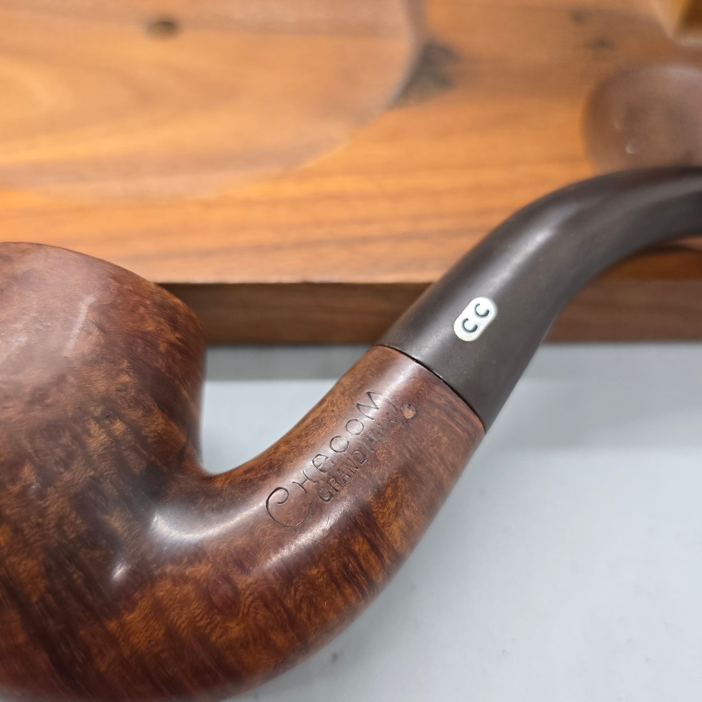 Old Chacom Grand Prix Bent Apple France Chapuis Comoy Excellent Ready To Smoke