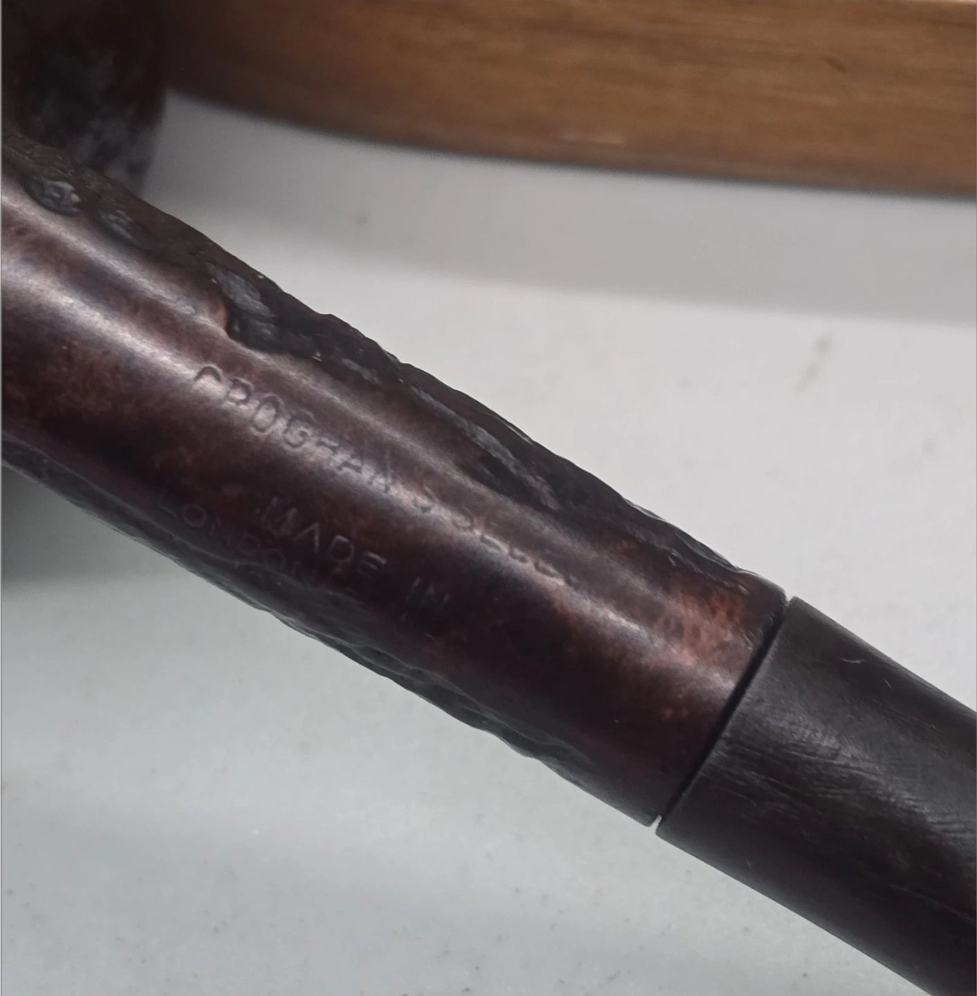 Rare Lane Era Charatan's Croghan's Select Long-stem Acorn Made In London ENGLAND