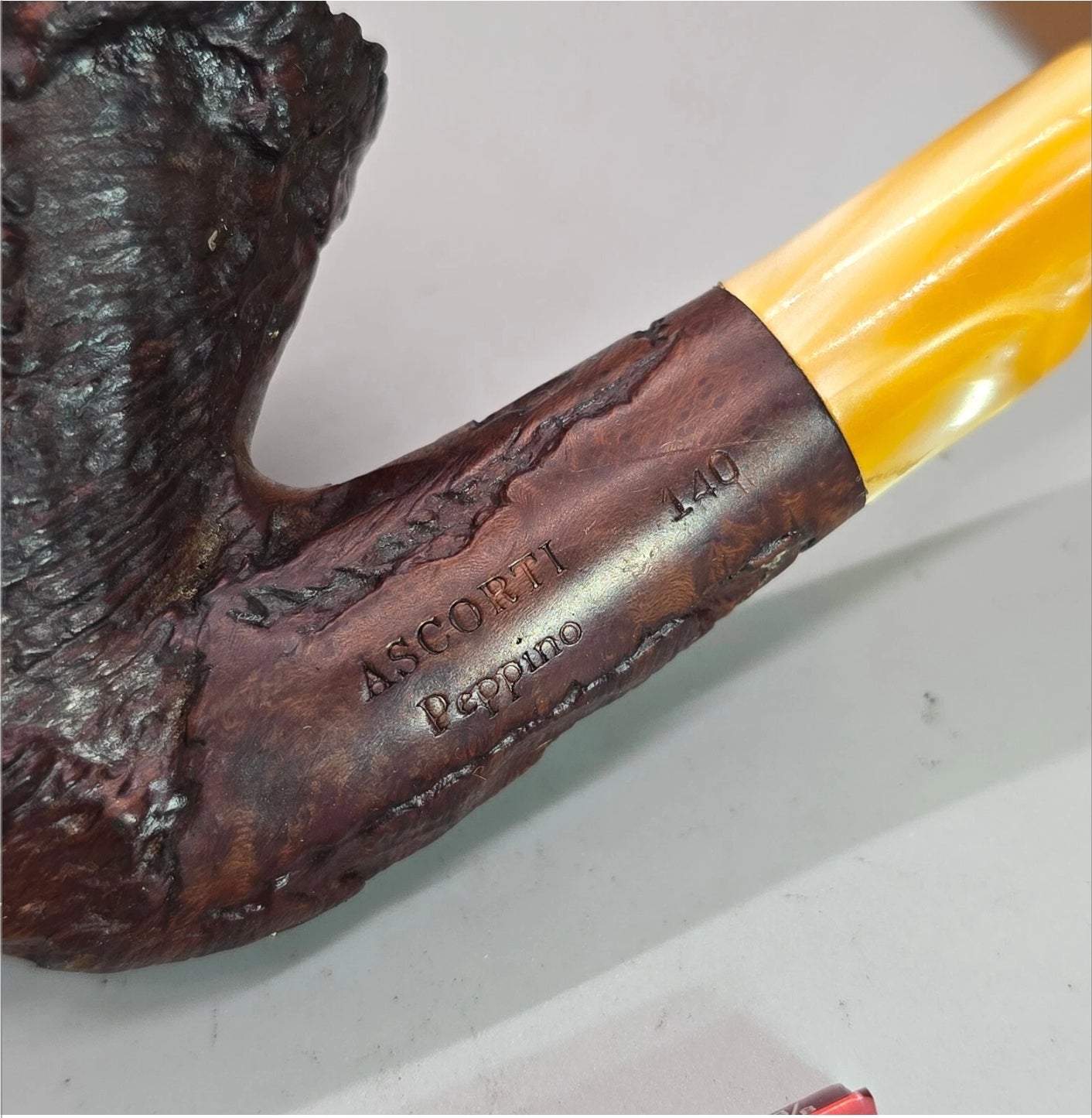 Rare PEPPINO ASCORTI 140 Smoking Pipe Mint Clean Ready To Smoke