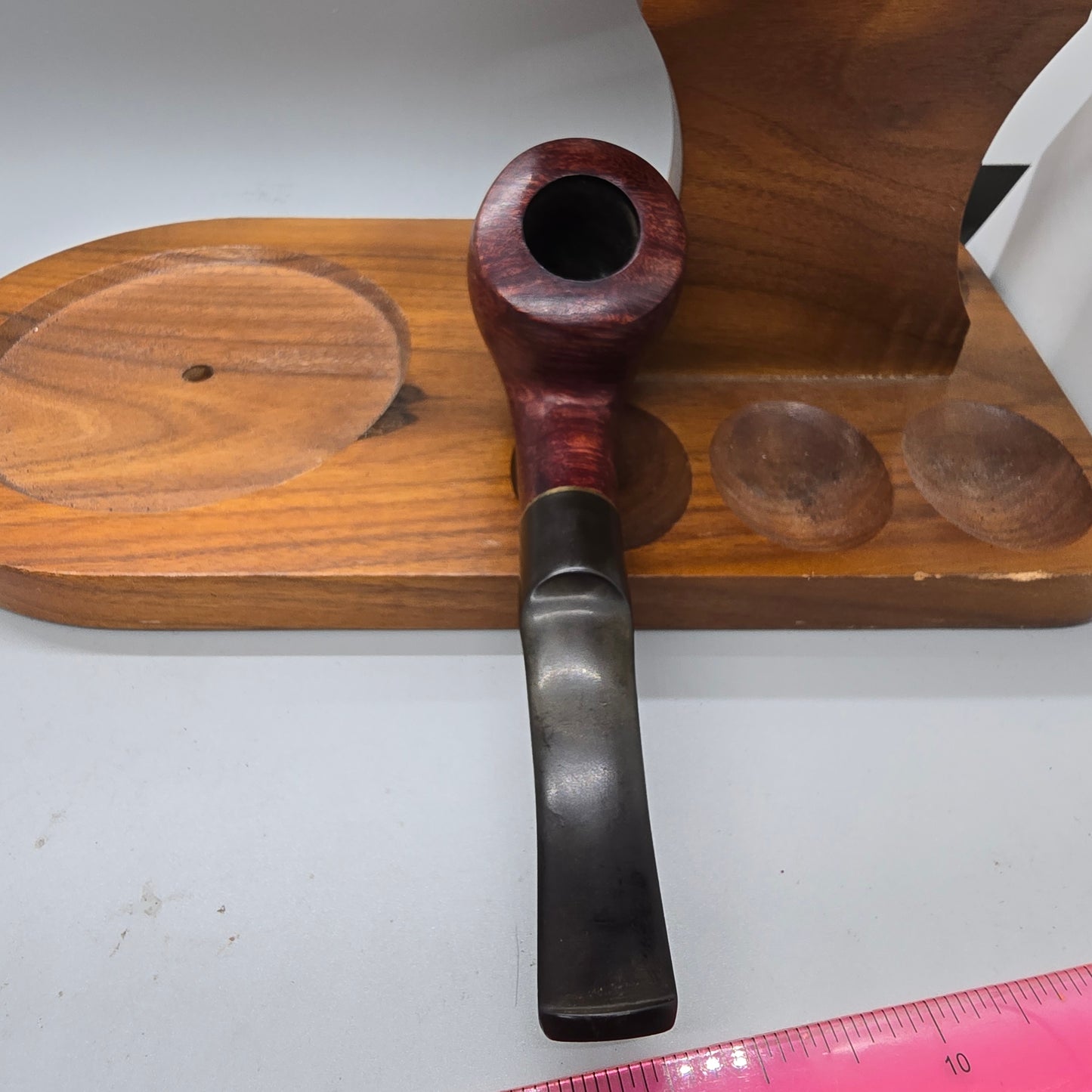 Vtg Barasso Italian Blowfish Estate Briar Tobacco Pipe Mint!