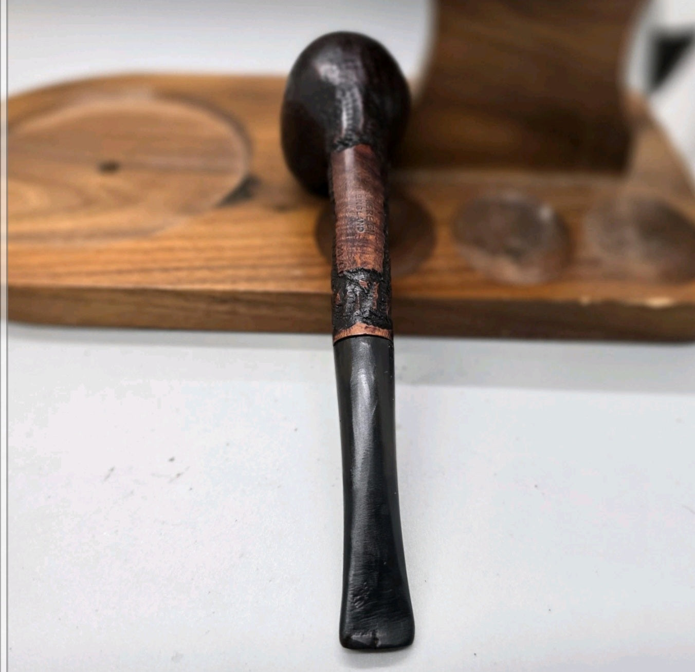 Orlik "Royal Sovereign" Long-shank stem is broken Tobacco Pipe London England