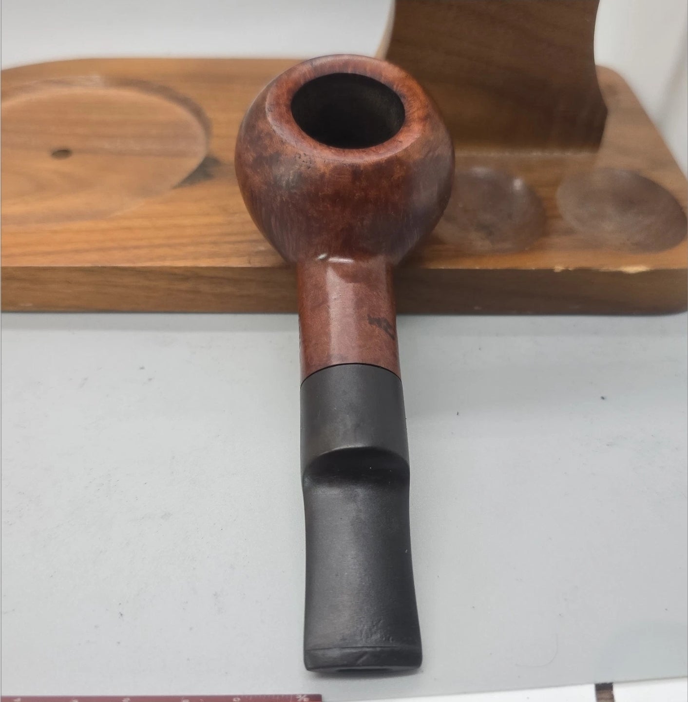 old BULLMOOSE italy smoking Pipe Imported Briar Restored Ready To Smoke