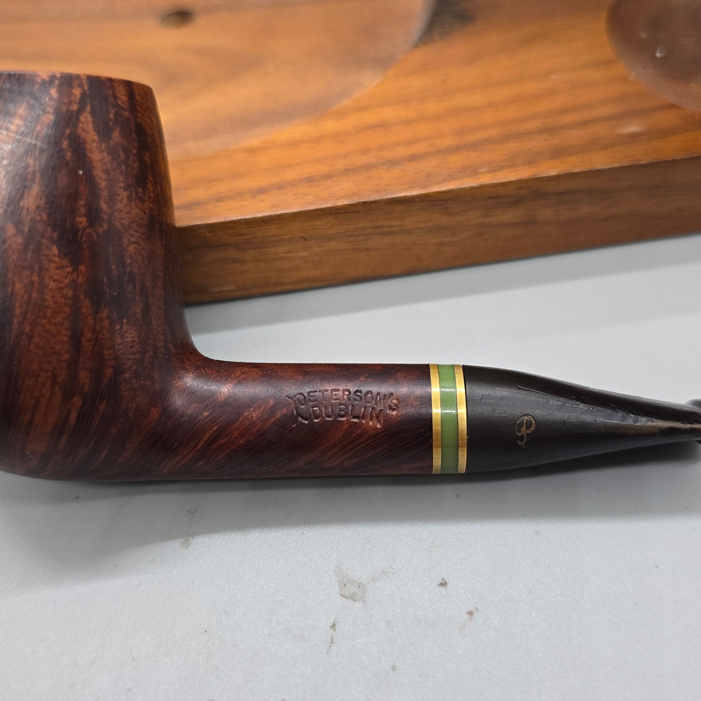 Old Peterson's Dublin Emerald D1 Snub Ireland Pipe Great Cond. Ready To Smoke