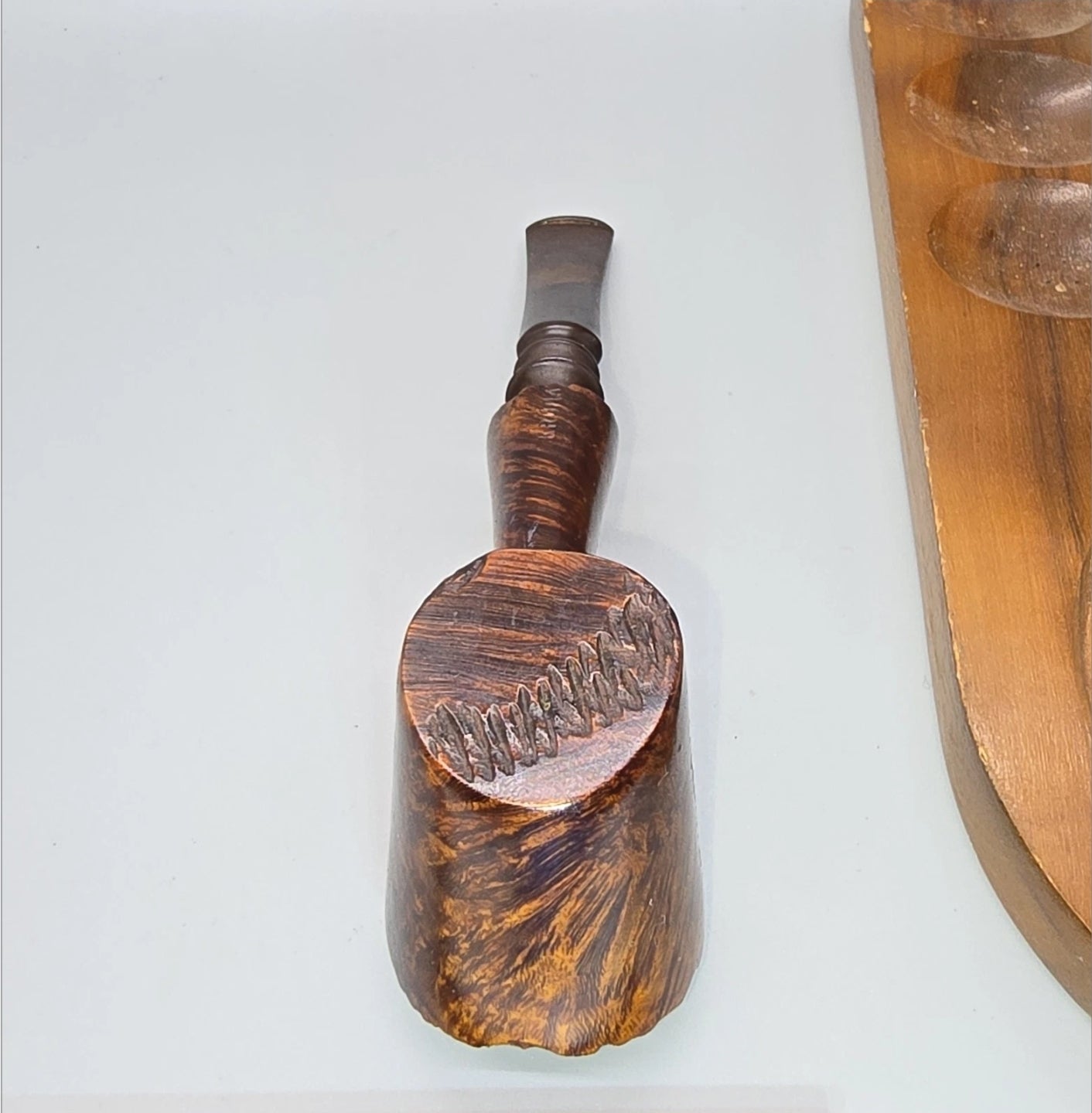 Old Freehand KRONA Danish SITTING SMOOTH Freehand Stummel Is MINT READY TO SMOKE