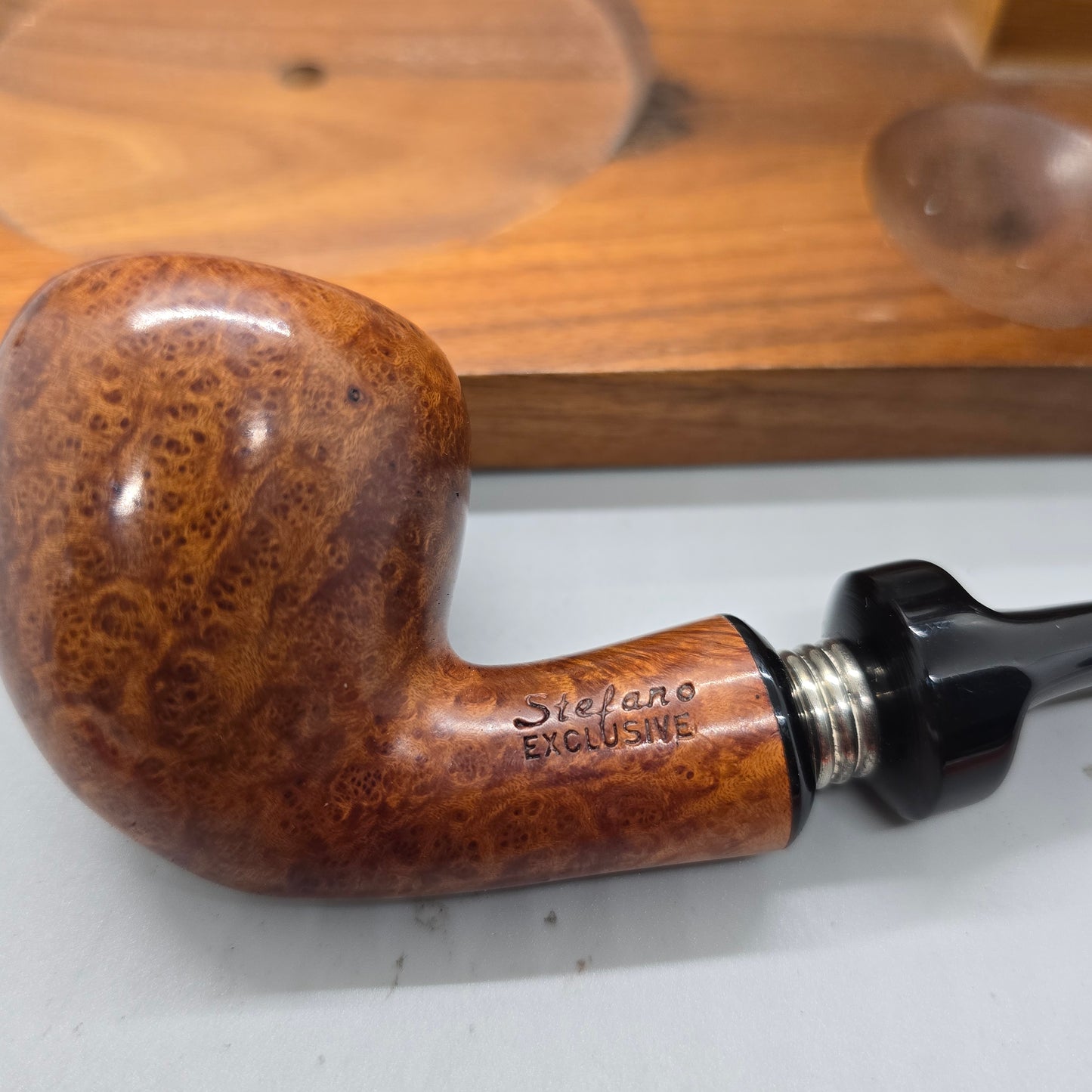 Stefano Santambrogio "Exclusive" Italy Smoking pipe, MINT!