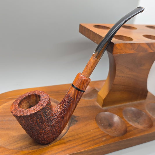 Old Giordano Lucca Bent Dublin Spigot Briar Pipe Near MINT READY TO SMOKE