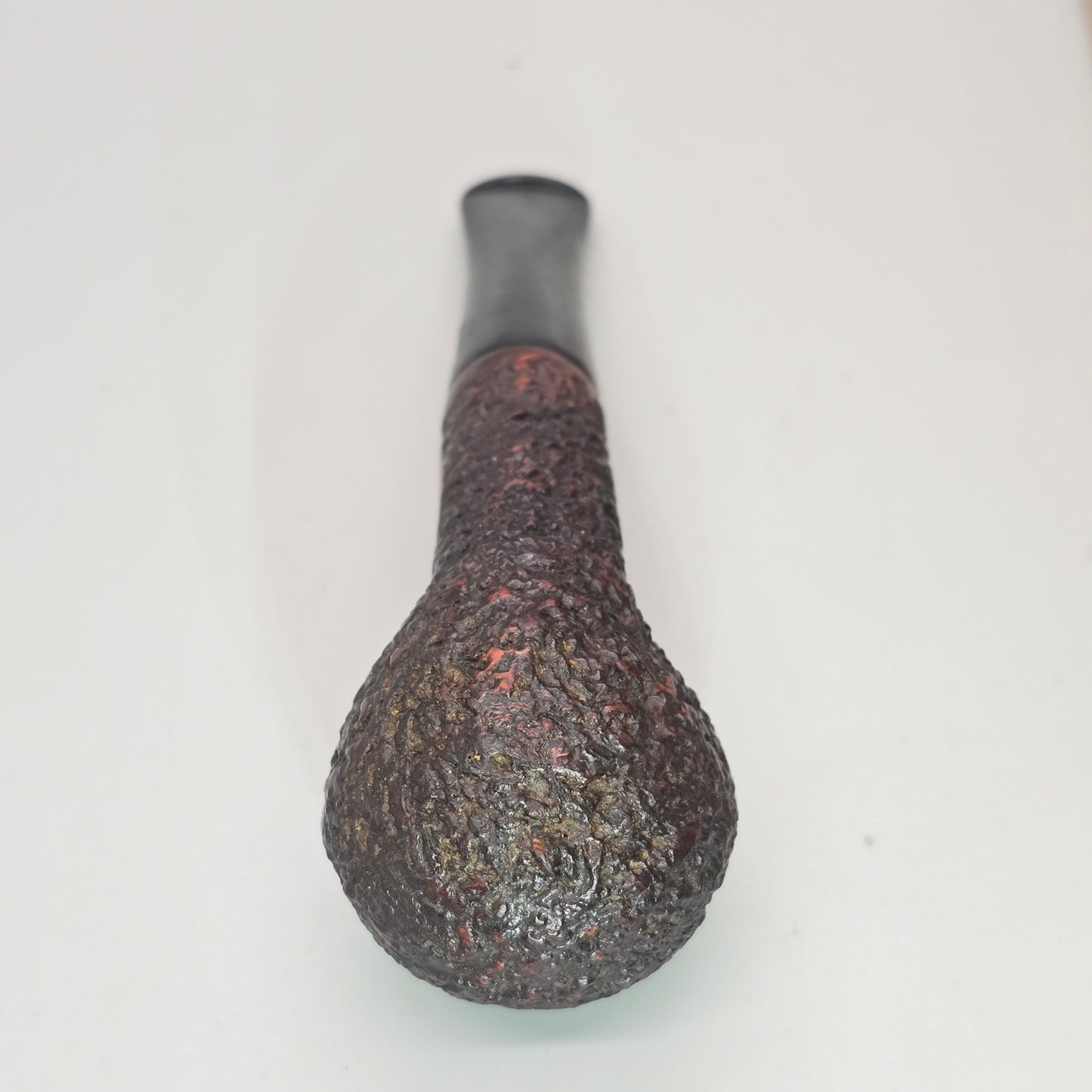 Rare 1920's "Frank" Pipe Italian Briar Knobby nose warmer Pipe Restored Ready to smoke