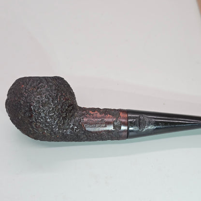 Rare 1920's "Frank" Pipe Italian Briar Knobby nose warmer Pipe Restored Ready to smoke