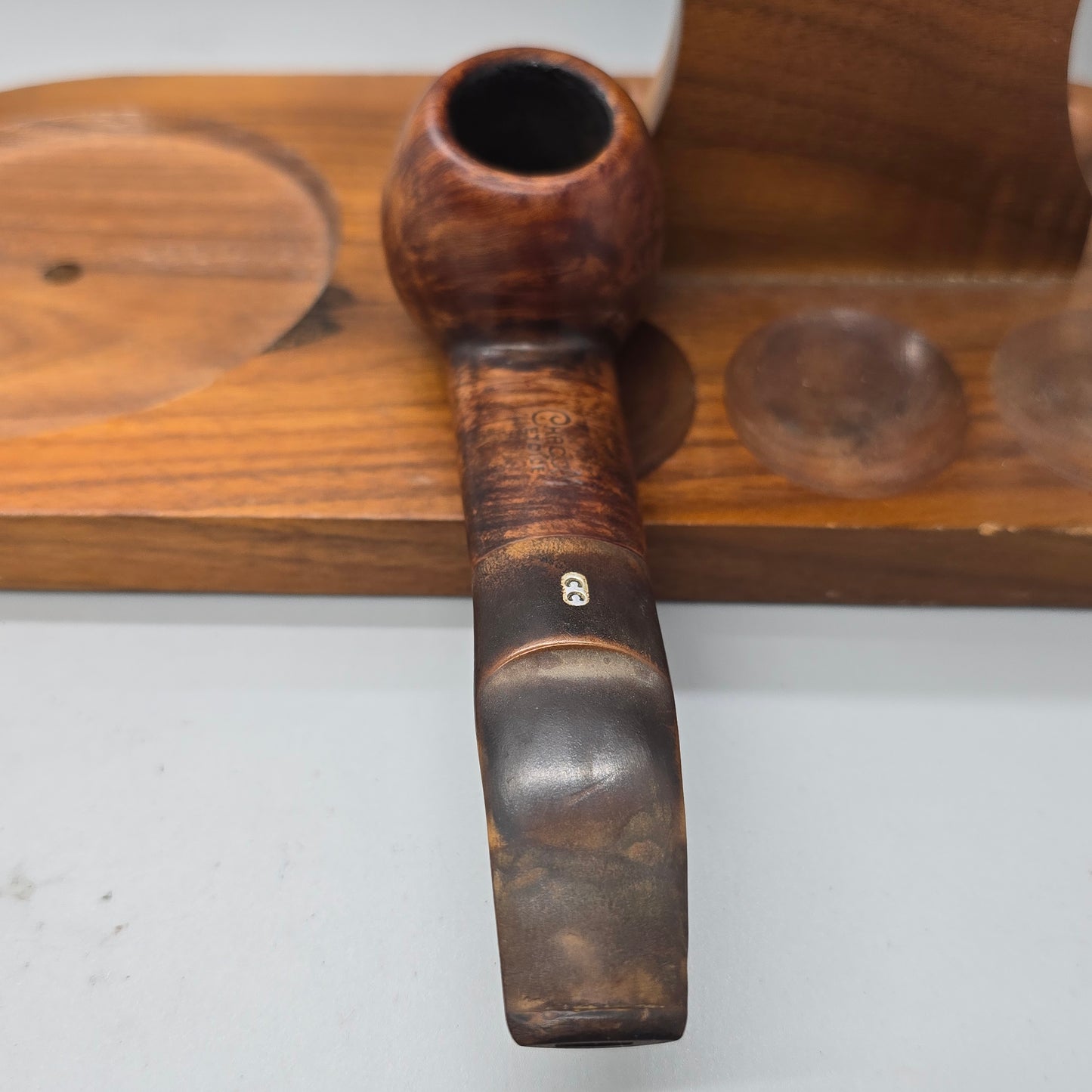 Old Comoy Chapuis Chacom Etoile Pipe 121 Flat Shank Diplomat Great condition