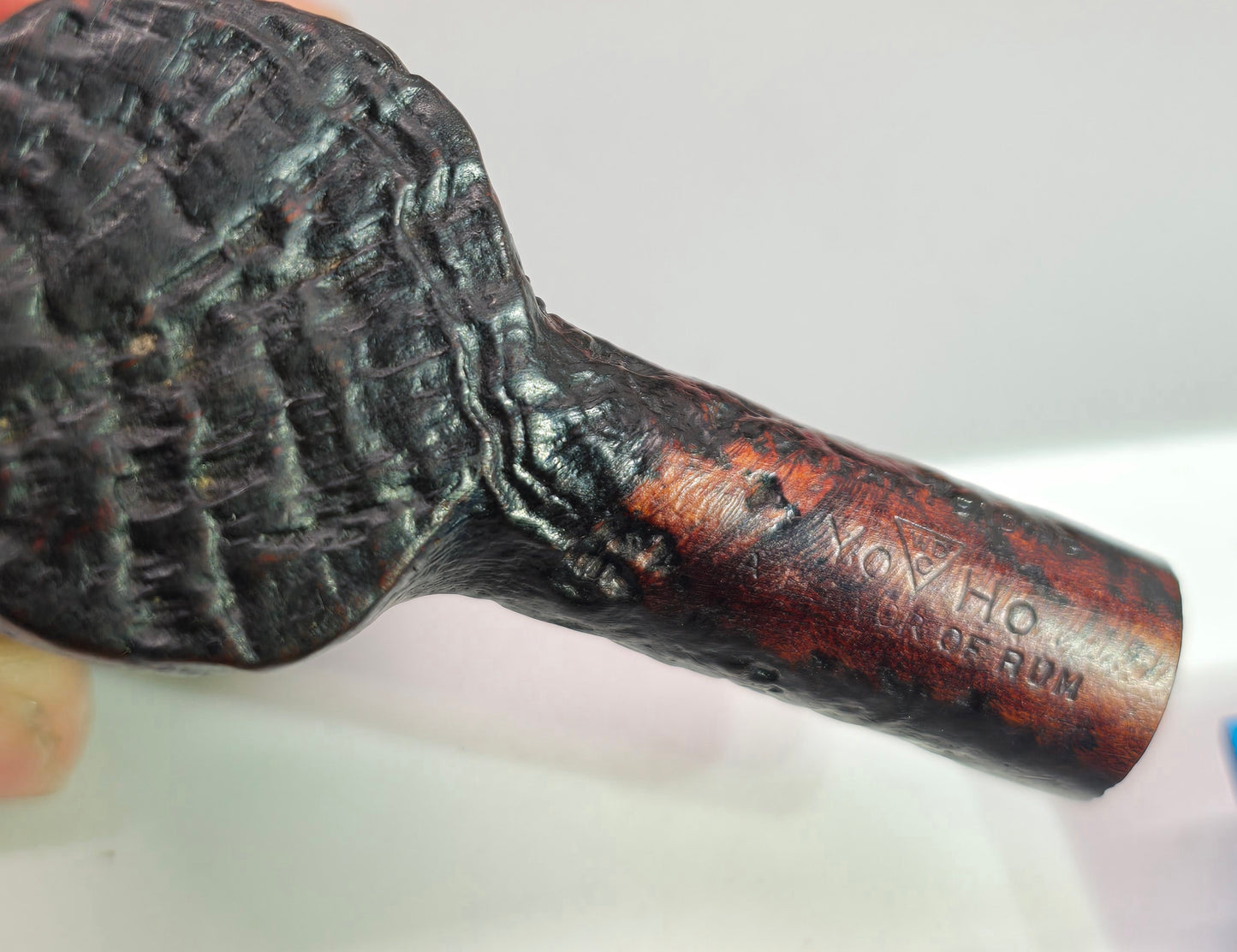 Rare 1920's WDC ‘YO HO" "TASTE OF RUM" POKER PATENT PIPE MINT RESTORED -USA
