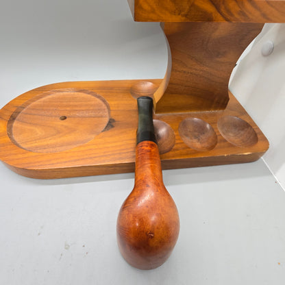 Vintage ROYAL STAR 401 Bent Billiard shape, briar pipe Near Mint, Ready To Smok
