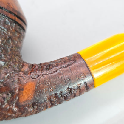 BEAUTIFUL VINTAGE PIPE ASCORTI BUSINESS BENT BULLDOG  GREAT READY TO SMOKE