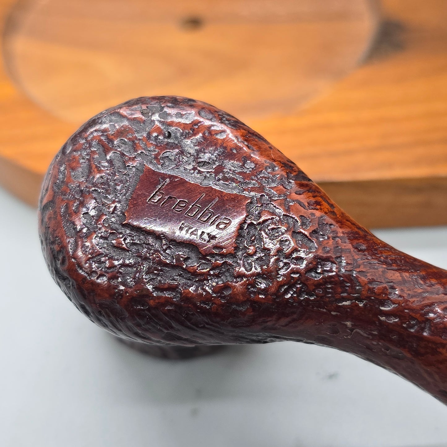 Rare Brebbia Mpb Poker pipe MINT Ready To Smoke
