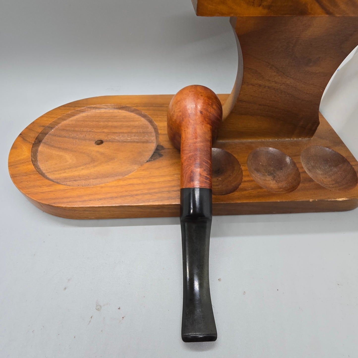 Vintage ROYAL STAR 401 Bent Billiard shape, briar pipe Near Mint, Ready To Smok