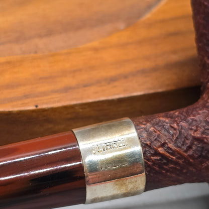 Vtg Peterson's Irish Harp Shape 701 Poker Pipe Sterling Silver MINT! Ireland