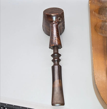 Old Freehand KRONA Danish SITTING SMOOTH Freehand Stummel Is MINT READY TO SMOKE