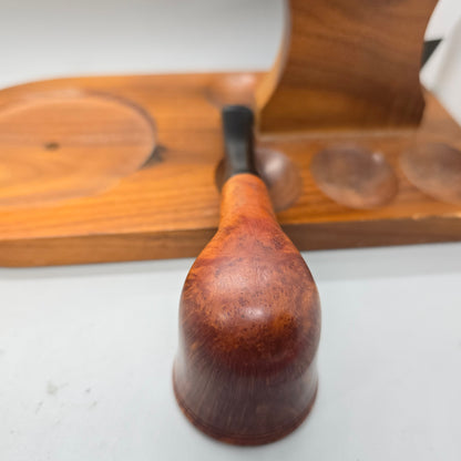 Tom Spanu Smooth Bent Dublin 1990 Estate Pipe (Near Mint)