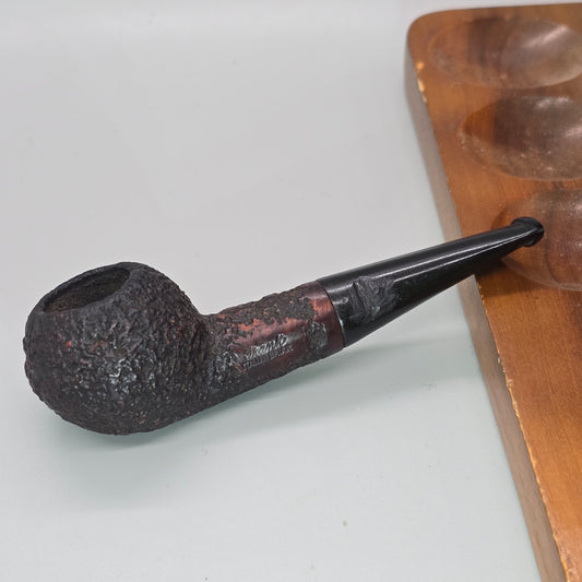 Rare 1920's "Frank" Pipe Italian Briar Knobby nose warmer Pipe Restored Ready to smoke