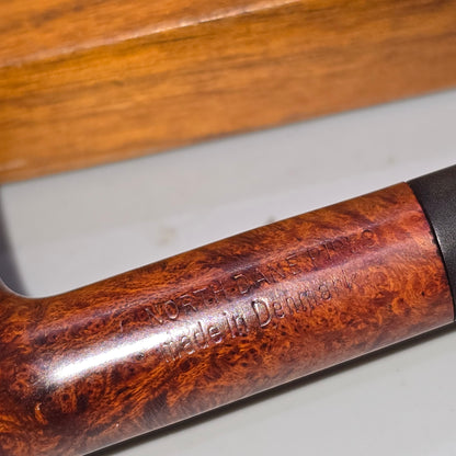 NORTH DANE SPECIAL Georg Jensen Smooth bent Chimney Restored Danish Pipe